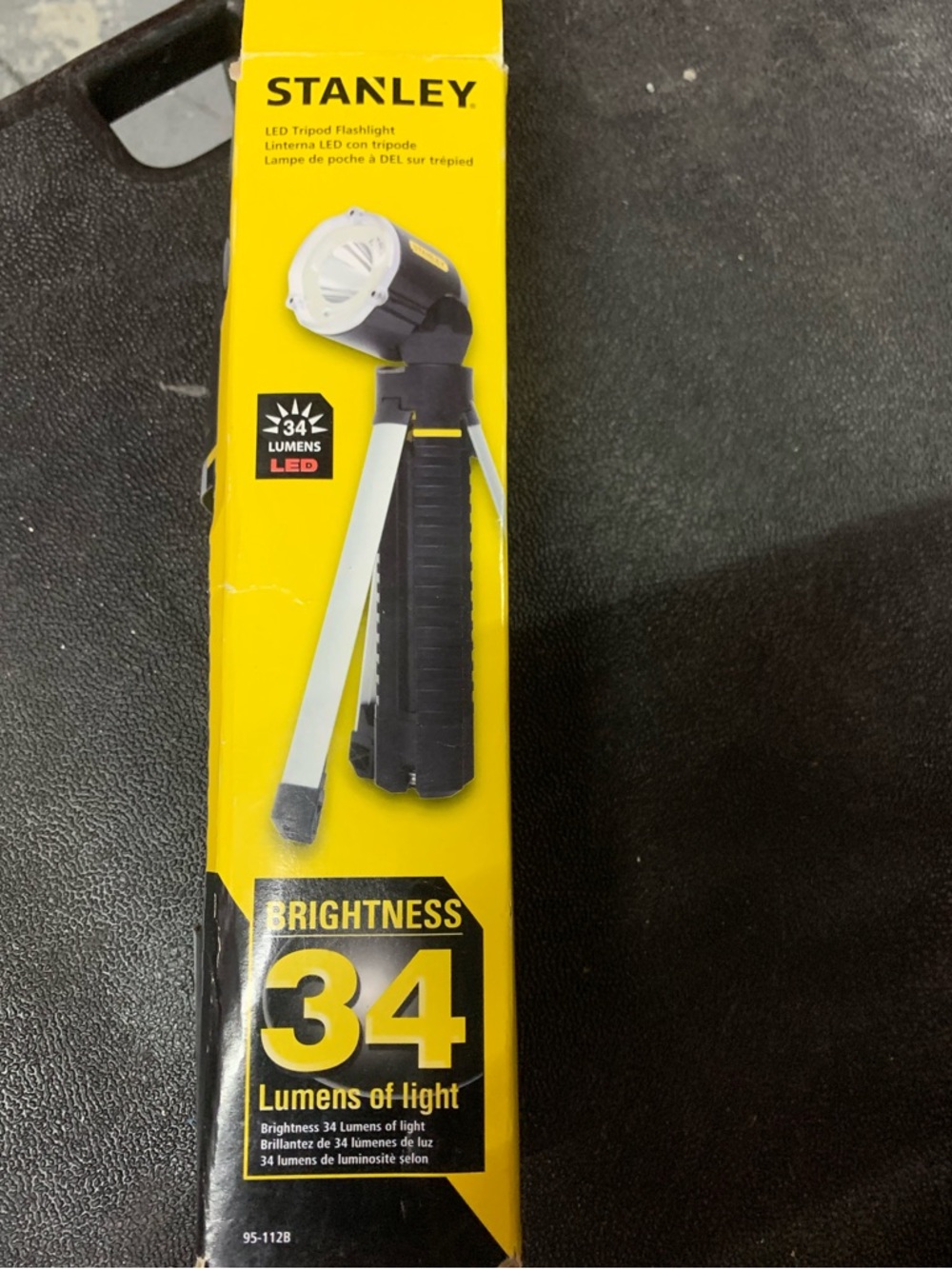 Stanley LED Tripod Flashlight - Stanley LED Tripod Flashlight, model 95-112B.